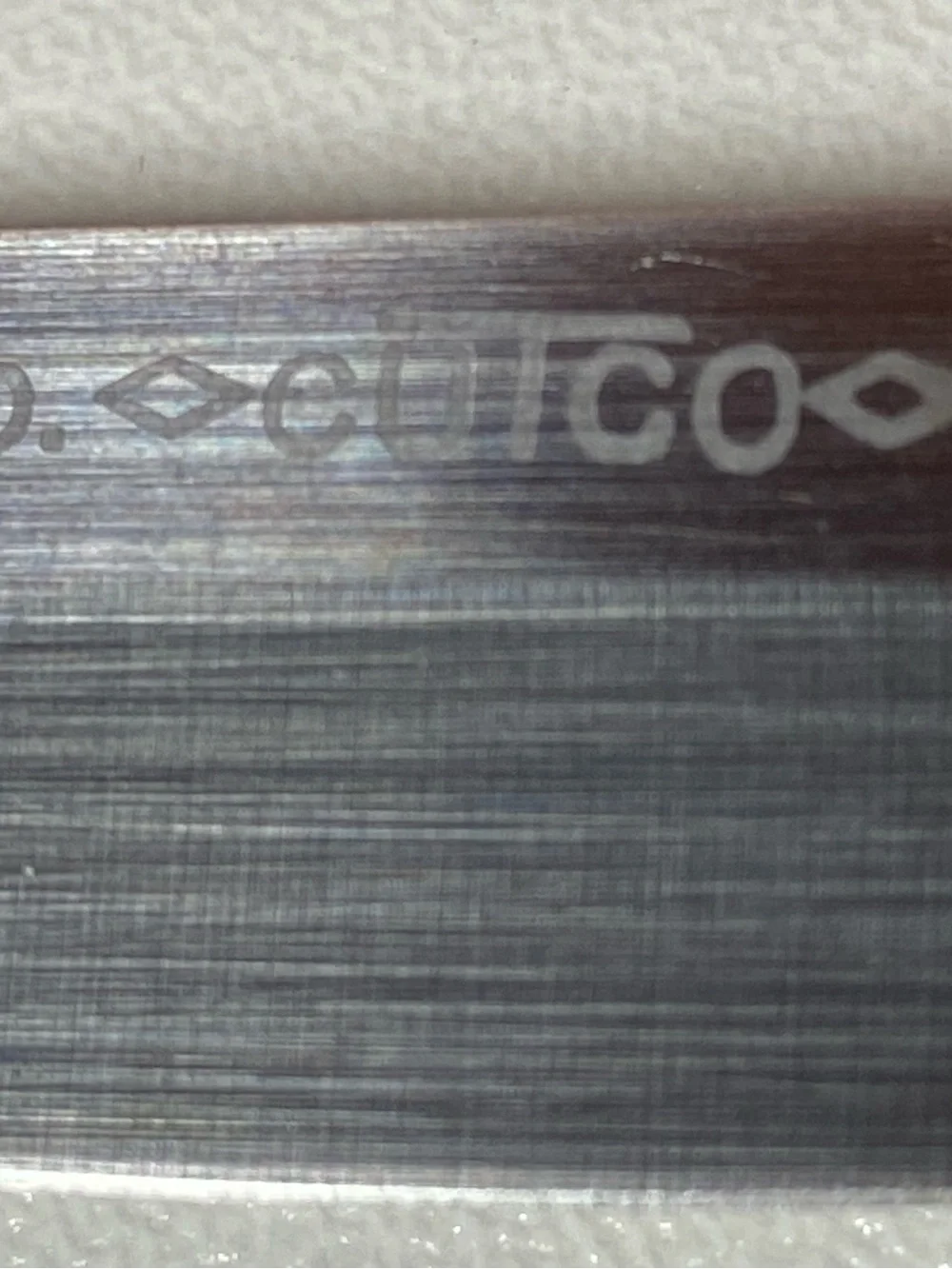 Cutco Brown Wood-Handled Table Knife